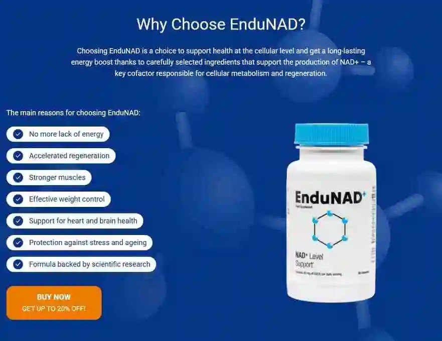 EnduNAD Review: Is This the Most Effective NAD+ Booster for Cellular Energy in 2026? 4 endoNad 4